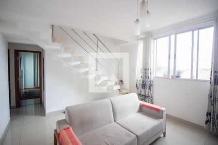 Sala de apartamento à venda com 3 quartos, 170m² em Alvorada, Contagem