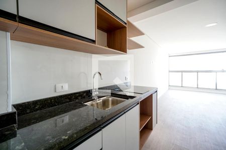 Cozinha de kitnet/studio para alugar com 1 quarto, 26m² em Tatuapé, São Paulo