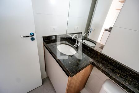 Banheiro de kitnet/studio para alugar com 1 quarto, 26m² em Tatuapé, São Paulo