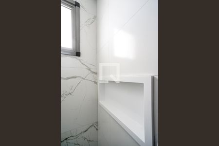 Banheiro de kitnet/studio para alugar com 1 quarto, 26m² em Tatuapé, São Paulo