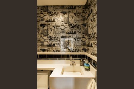 Lavabo de casa de condomínio à venda com 3 quartos, 100m² em Jardim Danfer, São Paulo