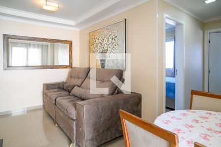 Sala de apartamento para alugar com 2 quartos, 56m² em Vila Caraguata, São Paulo