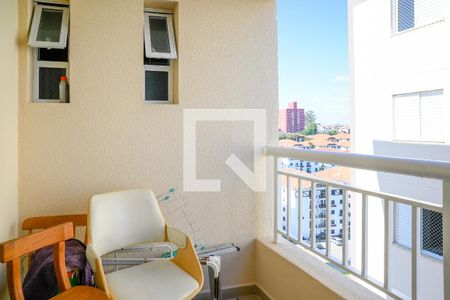 Varanda de apartamento para alugar com 2 quartos, 56m² em Vila Caraguata, São Paulo