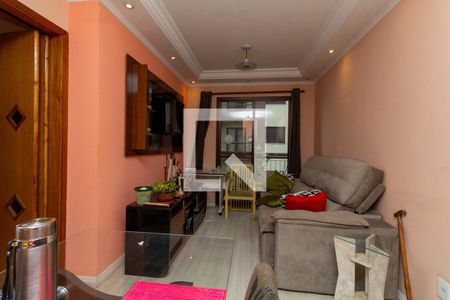 Sala de apartamento à venda com 3 quartos, 74m² em Vila Araguaia, São Paulo