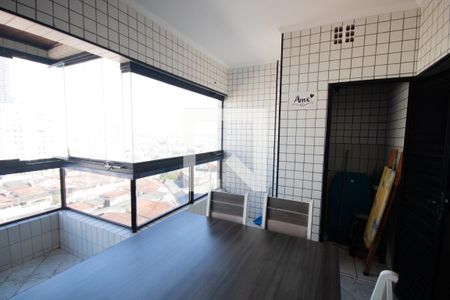 Varanda de apartamento para alugar com 3 quartos, 120m² em Nova Mirim, Praia Grande