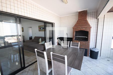 Varanda de apartamento para alugar com 3 quartos, 120m² em Nova Mirim, Praia Grande