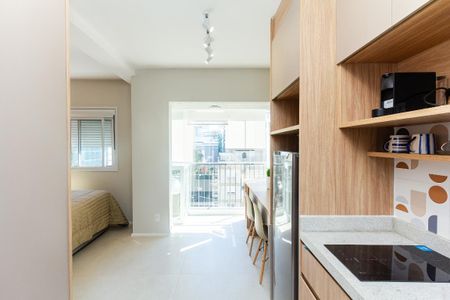 Studio de kitnet/studio para alugar com 1 quarto, 25m² em Vila Olímpia, São Paulo
