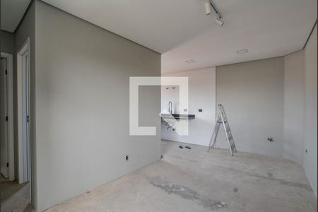 Sala de apartamento à venda com 3 quartos, 132m² em Vila Camilópolis, Santo André