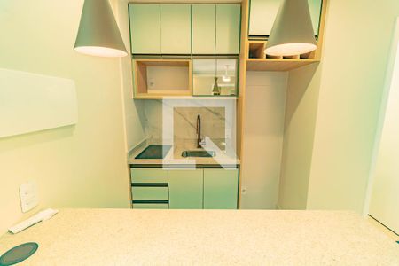 Cozinha de kitnet/studio à venda com 1 quarto, 24m² em Parque Jabaquara, São Paulo