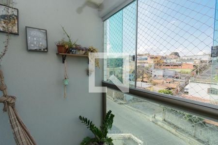 Varanda da Sala de apartamento à venda com 2 quartos, 106m² em João Pinheiro, Belo Horizonte