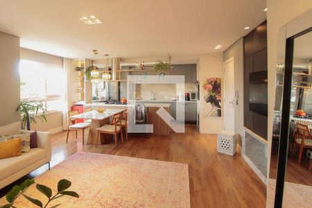 Sala de apartamento para alugar com 2 quartos, 77m² em Navegantes, Porto Alegre