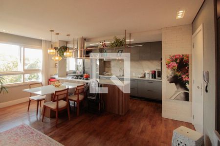 Sala de apartamento para alugar com 2 quartos, 77m² em Navegantes, Porto Alegre