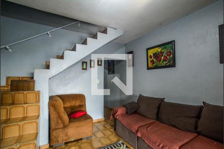 Sala de casa para alugar com 3 quartos, 236m² em Vila Lutécia, Santo André