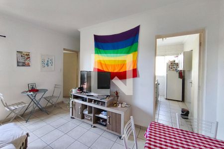 Sala de apartamento à venda com 2 quartos, 60m² em Vila Lemos, Campinas