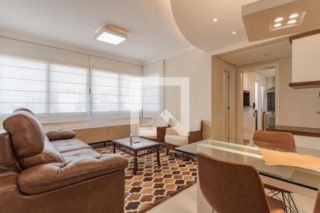 Sala de apartamento à venda com 1 quarto, 76m² em Bela Vista, Porto Alegre