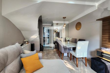 Sala de casa de condomínio à venda com 3 quartos, 124m² em Demarchi, São Bernardo do Campo