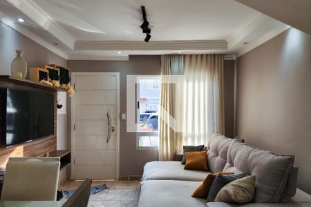 Sala de casa de condomínio à venda com 3 quartos, 124m² em Demarchi, São Bernardo do Campo