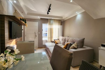 Sala de casa de condomínio à venda com 3 quartos, 124m² em Demarchi, São Bernardo do Campo