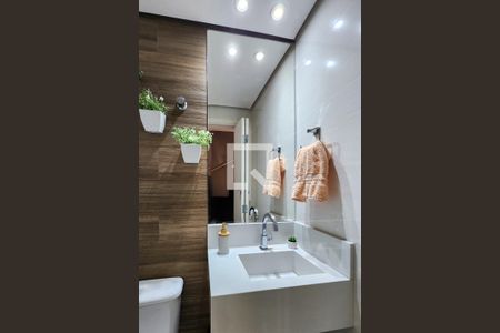 Lavabo de casa de condomínio à venda com 3 quartos, 124m² em Demarchi, São Bernardo do Campo