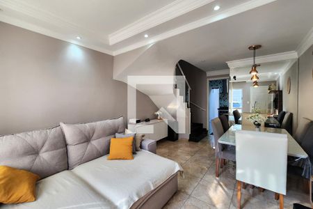 Sala de casa de condomínio à venda com 3 quartos, 124m² em Demarchi, São Bernardo do Campo