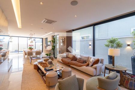 Sala de casa de condomínio à venda com 4 quartos, 384m² em Adalgisa, Osasco