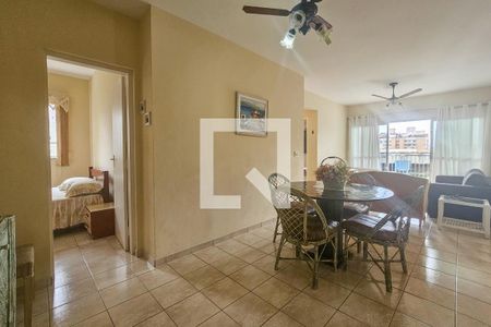 Sala de apartamento para alugar com 3 quartos, 96m² em Tortuga, Guarujá