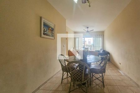 Sala de apartamento para alugar com 3 quartos, 96m² em Tortuga, Guarujá