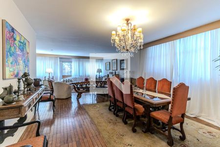 Sala de apartamento para alugar com 3 quartos, 230m² em Higienópolis, São Paulo