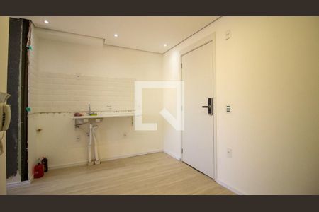 Sala/Cozinha de apartamento à venda com 2 quartos, 32m² em Vila Santa Clara, São Paulo