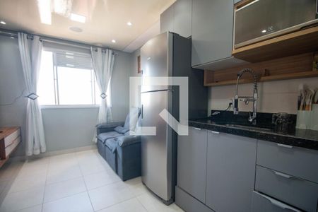 Sala/Cozinha de apartamento à venda com 1 quarto, 37m² em Vila Socorro, São Paulo