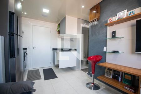 Sala/Cozinha de apartamento à venda com 1 quarto, 37m² em Vila Socorro, São Paulo