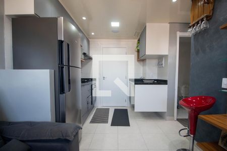 Sala/Cozinha de apartamento à venda com 1 quarto, 37m² em Vila Socorro, São Paulo