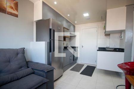 Sala/Cozinha de apartamento à venda com 1 quarto, 37m² em Vila Socorro, São Paulo