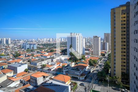 Varanda - Vista de apartamento à venda com 2 quartos, 29m² em Vila Santo Estefano, São Paulo