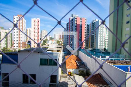 Vista da sala de apartamento para alugar com 3 quartos, 96m² em Vila Lea, Santo André