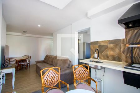 Varanda gourmet de apartamento para alugar com 3 quartos, 96m² em Vila Lea, Santo André