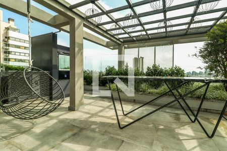 Terraço de kitnet/studio à venda com 1 quarto, 29m² em Auxiliadora, Porto Alegre