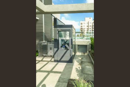 Terraço de kitnet/studio à venda com 1 quarto, 29m² em Auxiliadora, Porto Alegre