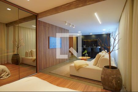 Sala/Quarto de apartamento à venda com 2 quartos, 56m² em São Sebastião, Porto Alegre