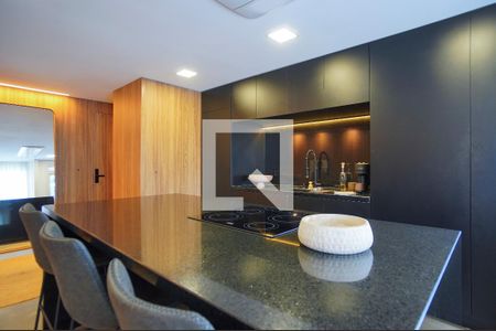 Cozinha de apartamento à venda com 2 quartos, 56m² em São Sebastião, Porto Alegre