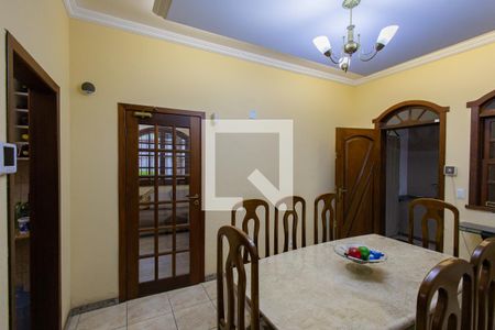 Sala de Jantar de casa à venda com 5 quartos, 489m² em Ana Lúcia, Belo Horizonte