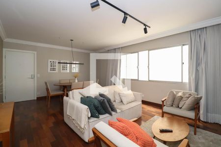 Sala de apartamento para alugar com 3 quartos, 120m² em Cerqueira César, São Paulo