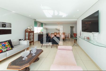 Sala de casa à venda com 5 quartos, 600m² em Estoril, Belo Horizonte