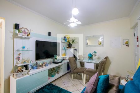 Sala de apartamento à venda com 2 quartos, 65m² em Jardim Stella, Santo André