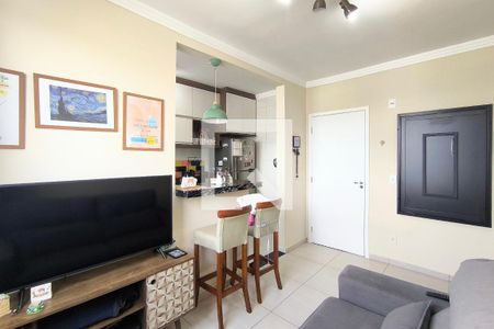 Sala de apartamento à venda com 2 quartos, 52m² em Vila Hortolandia, Jundiaí