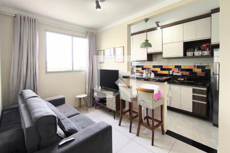 Sala de apartamento à venda com 2 quartos, 52m² em Vila Hortolandia, Jundiaí
