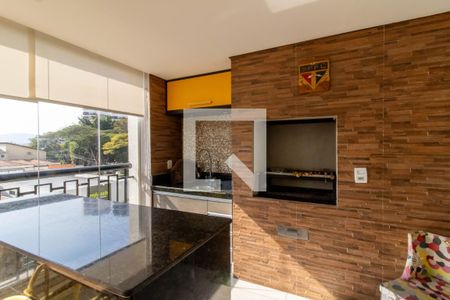 Varanda Gourmet de apartamento à venda com 4 quartos, 137m² em Vila Rosalia, Guarulhos