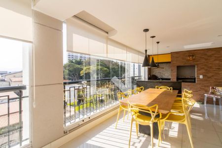Varanda Gourmet de apartamento à venda com 4 quartos, 137m² em Vila Rosalia, Guarulhos