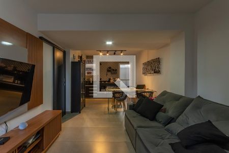 Sala de casa de condomínio à venda com 2 quartos, 72m² em Castelo, Belo Horizonte