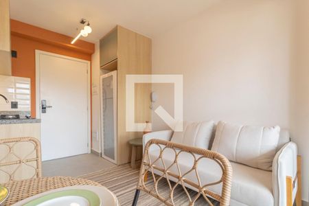 Sala de apartamento para alugar com 1 quarto, 26m² em Vila Olímpia, São Paulo